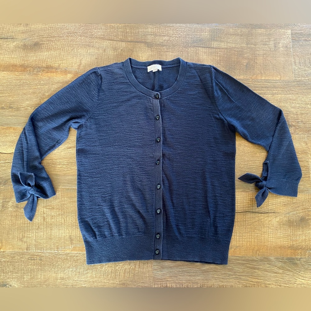Loft Navy Cardigan Women’s Small